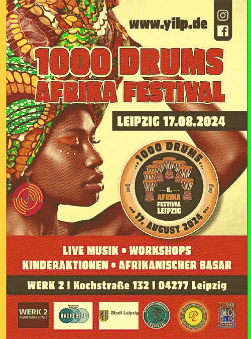 6. Leipziger Afrika-Festival 1000 Drums